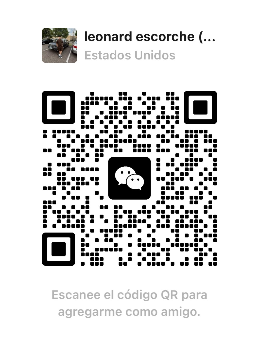 Código QR de WeChat de Leonard Escorche
